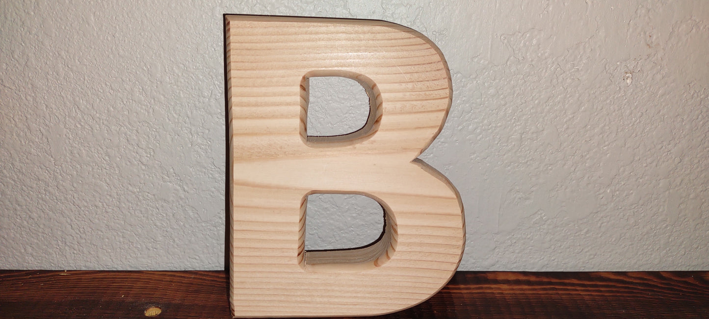 Wooden Letters