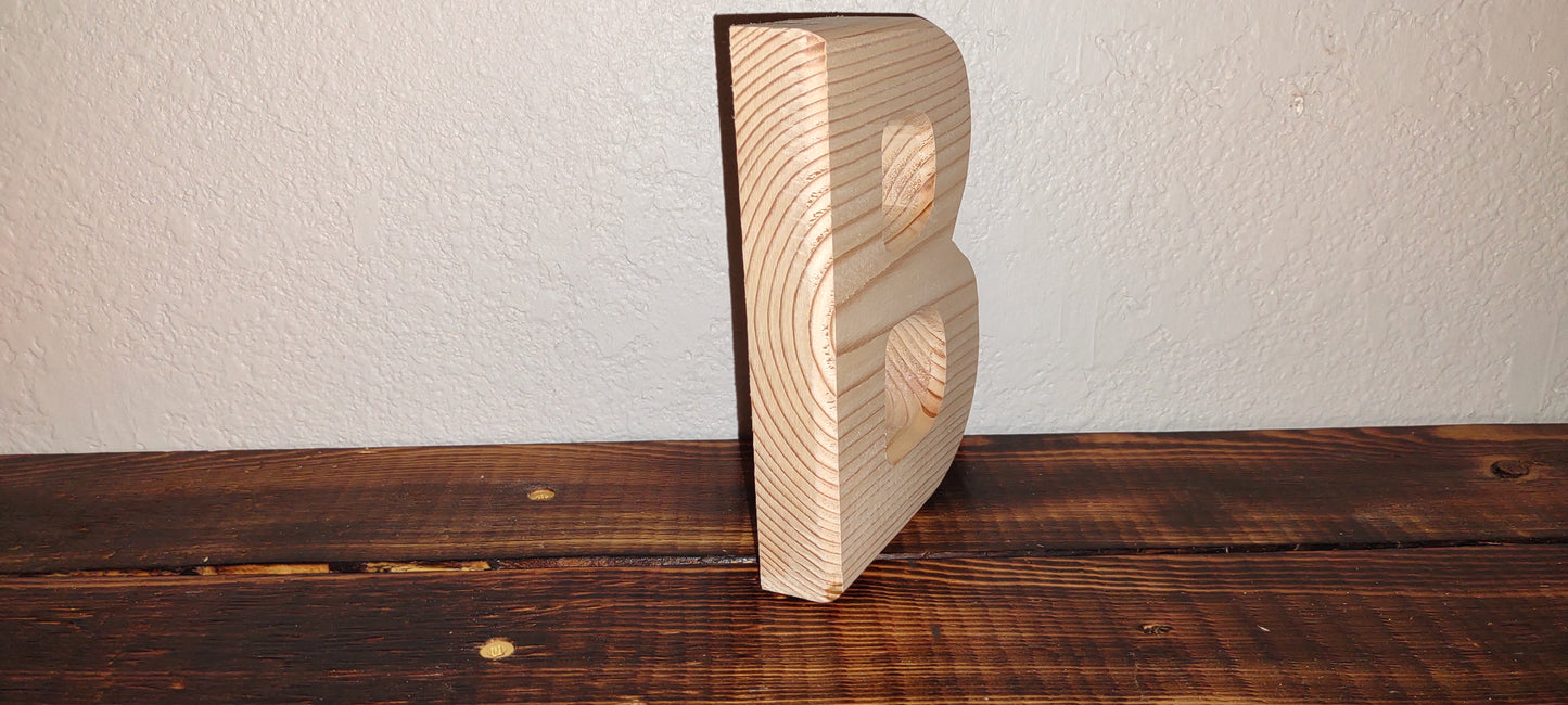 Wooden Letters