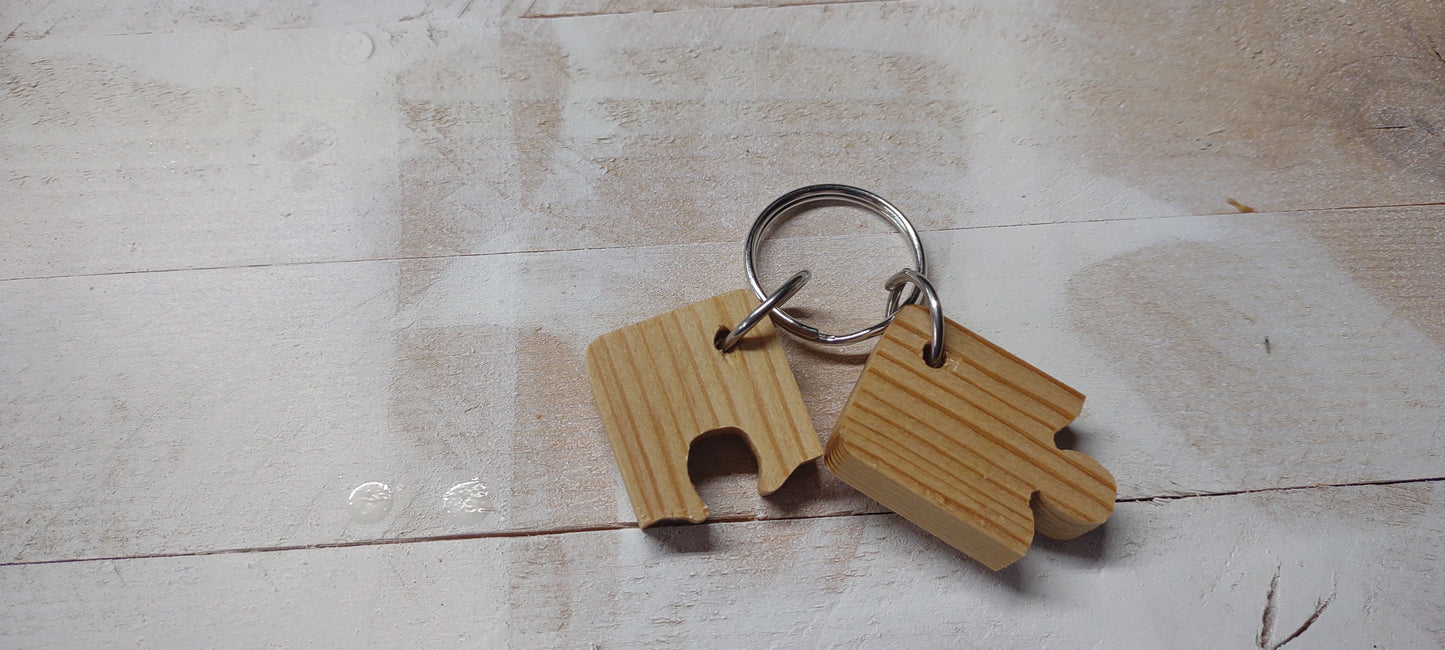 Wooden Keychains