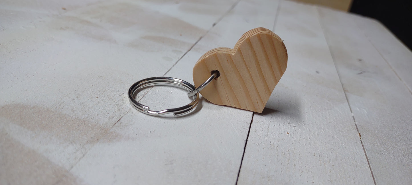 Wooden Keychains